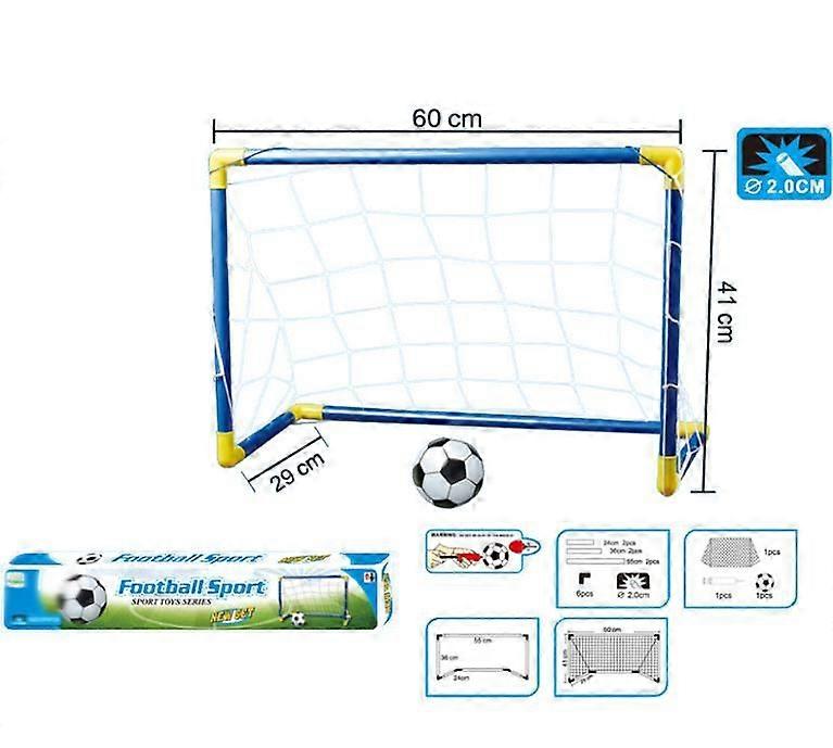 Kids Mini Soccer Goal - Indoor Mini Net - Portable Folding Soccer Goal Set