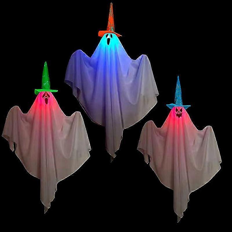 3pcs Decoration Hanging With Hat, Up Hanging Decorations For Tree Yard