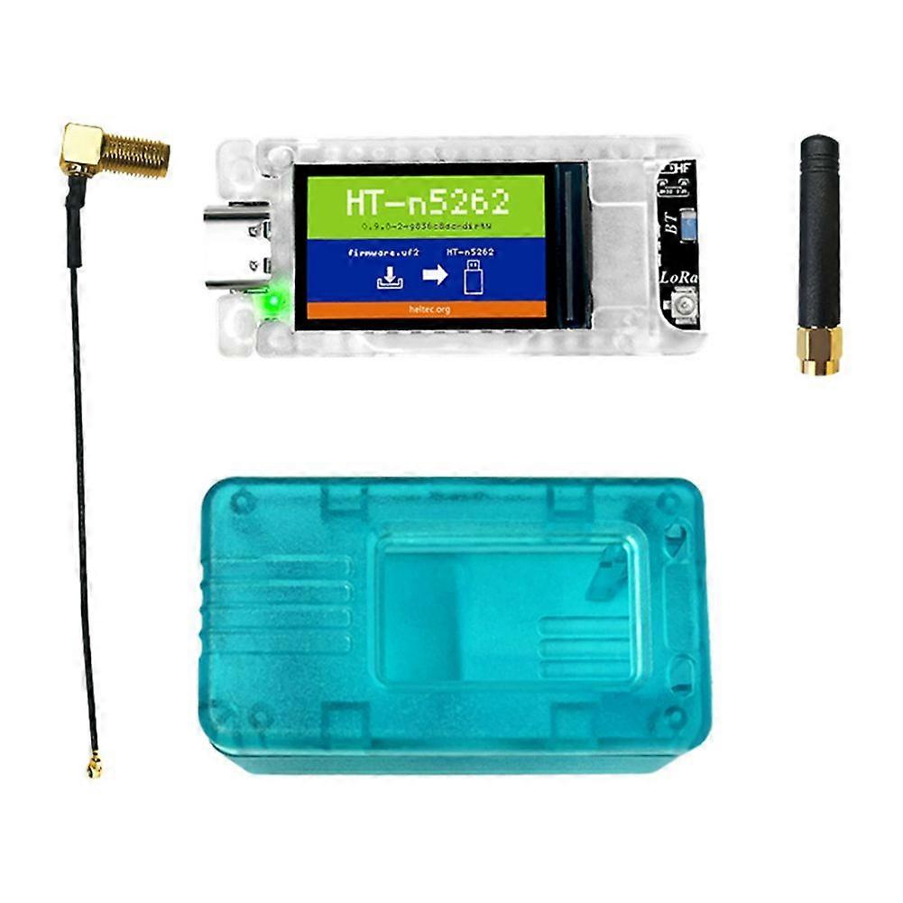 HELTECAUTOMATION Meshtastic Tracker Nordic Nrf52480 Sx1262 Lorawan Lora Carte de développement avec écran et coque