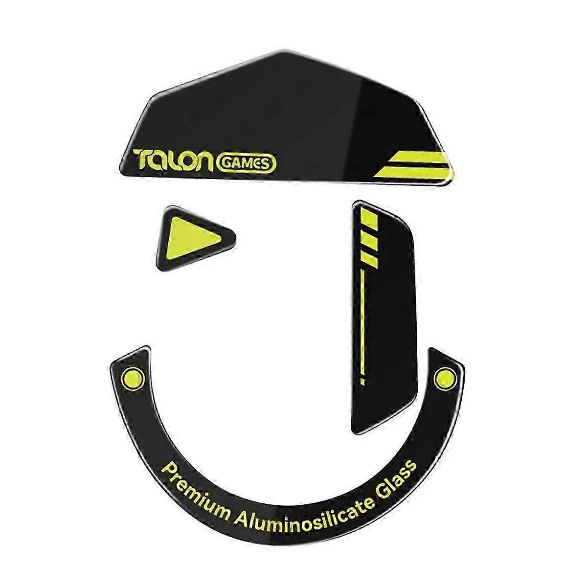 Glass Mouse Feet Compatible with G502 Wireless Mouse Round Curved Edge Mouse Glass Skates