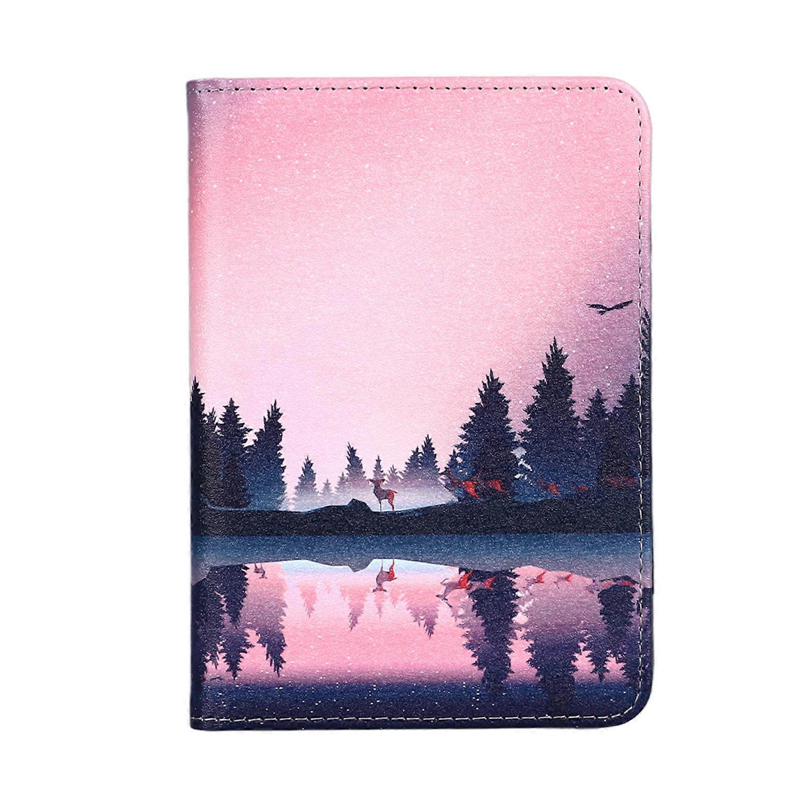 Book Reader Case Cover Painted Exquisite Patterns Protective Case with Hand Strap for Kindle 11th Generation 2022 Dusk