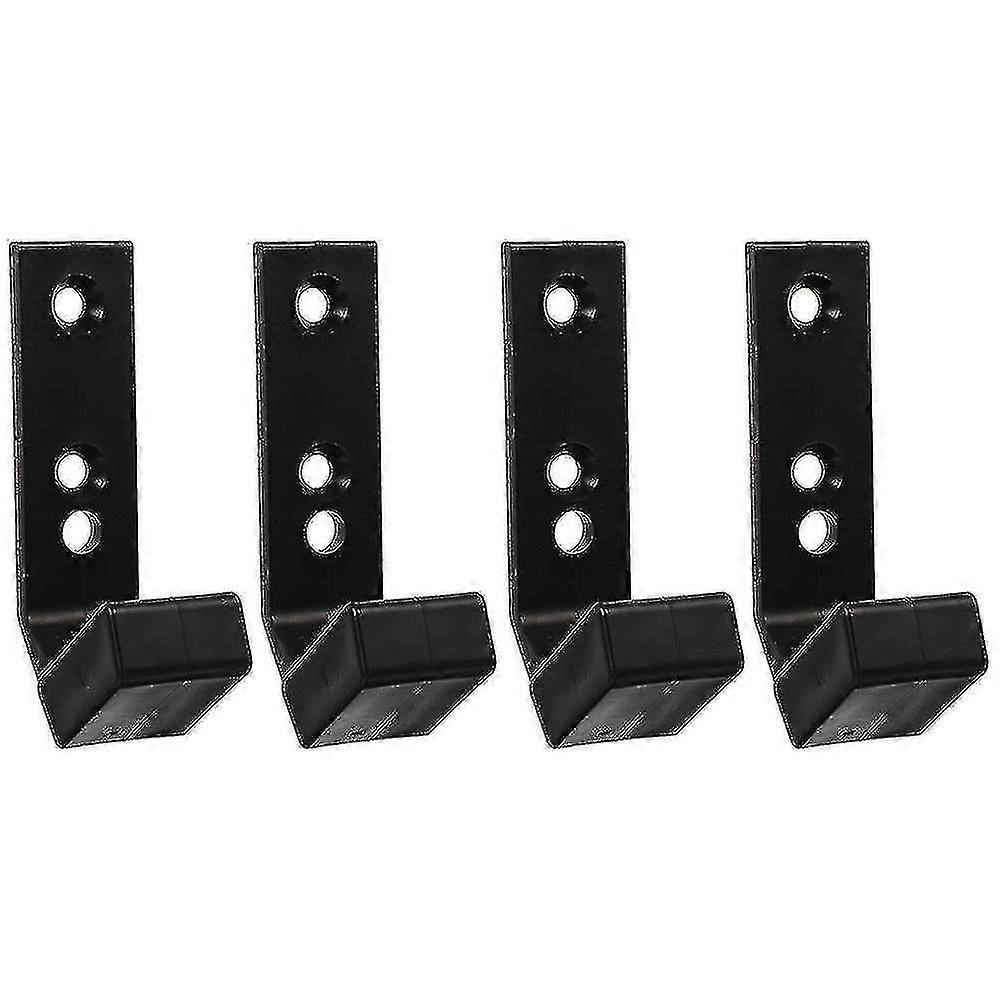 4pcs Barbell κρεμάστρα γκαράζ Gym Bar ράφι τοίχων Barbell τοποθετεί το ράφι για την εμπορική χρήση Barbell