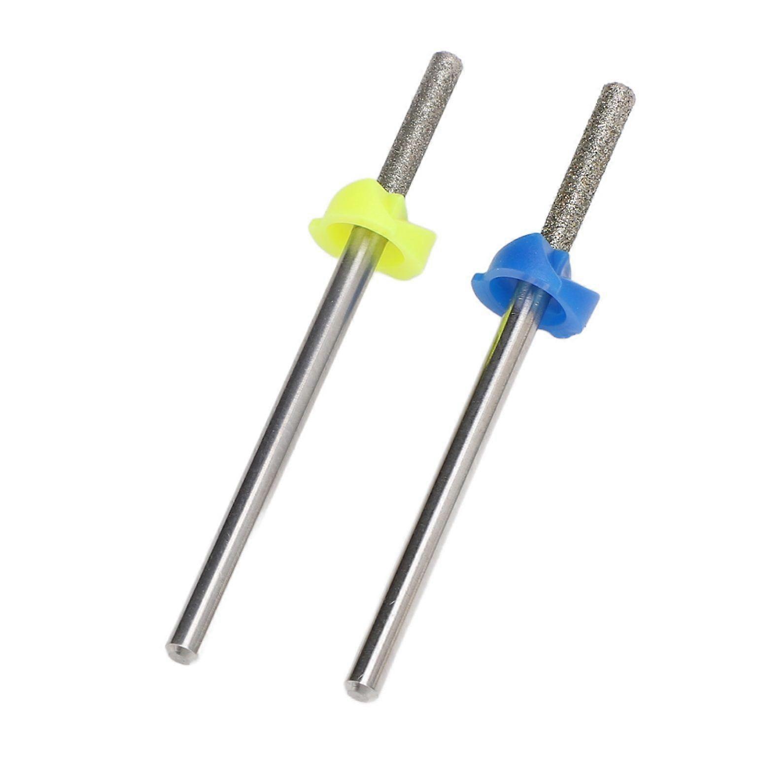 2PCS Tungsten Steel Nail Buffer Drill Bits - Professional Grinding Heads