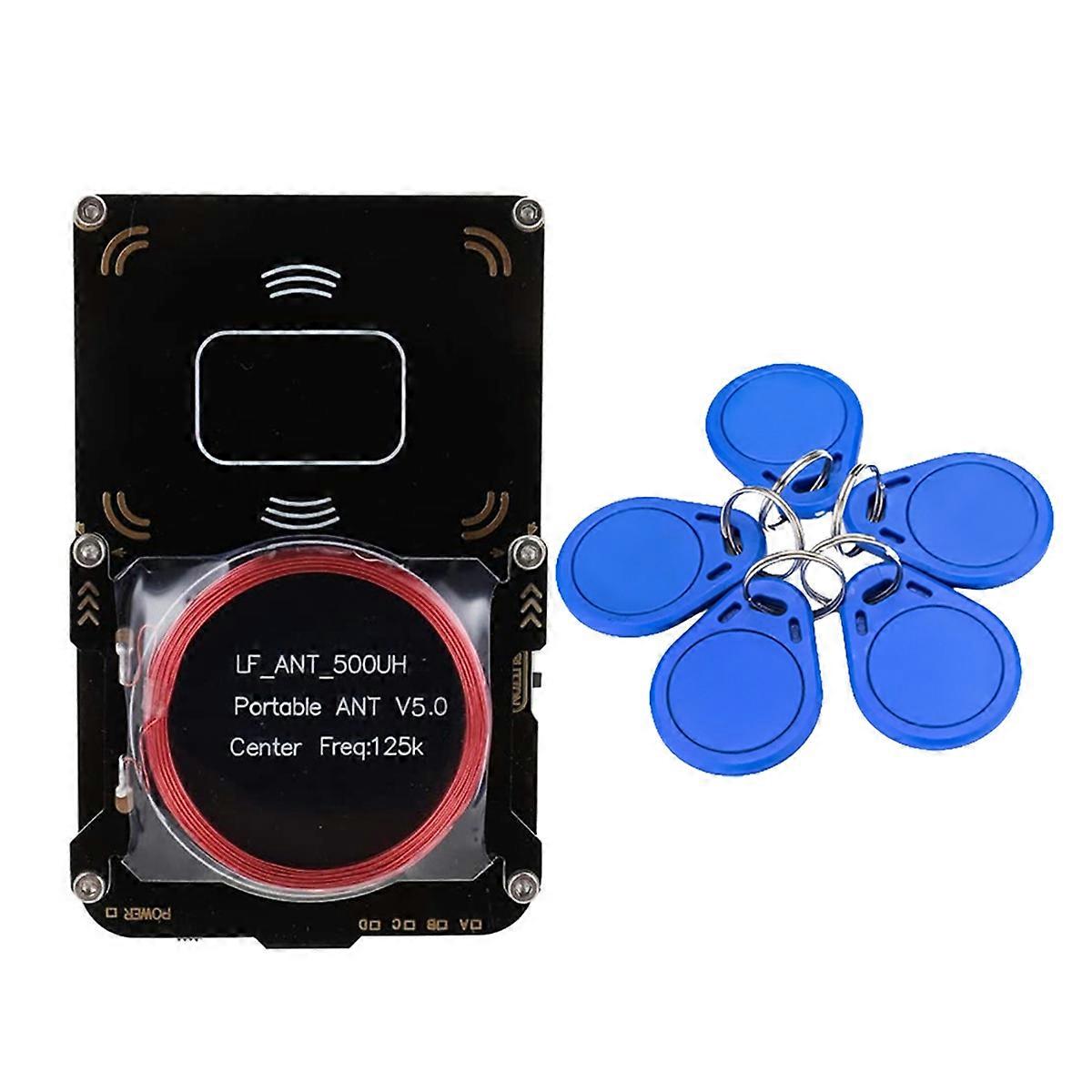Proxmark3 RFID Card Reader+5XCUID Keychain IC/ID Key Writer RFID Duplicator NFC 5.0 Smart Chip Copi