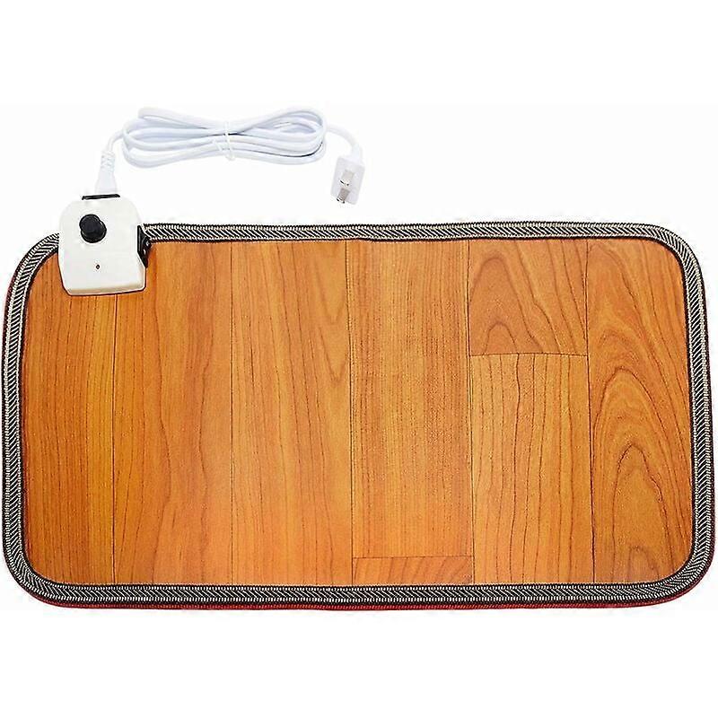 Electric Foot Warmer Cushion with Adjustable Temperature, Quick Heating for Desk Use