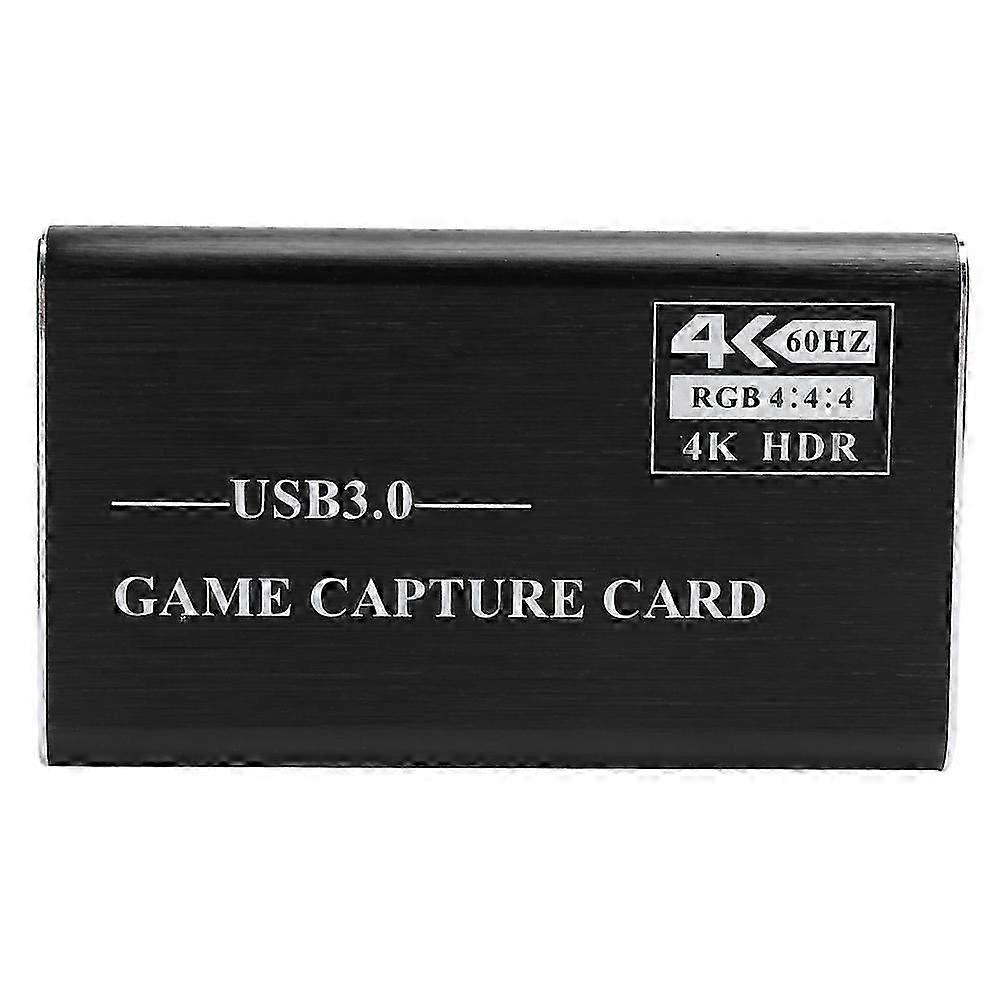 Usb3.0 Hdmi Video Capture Drive8209;free 4k 1080p Grabber Recording Box For Live Streaming