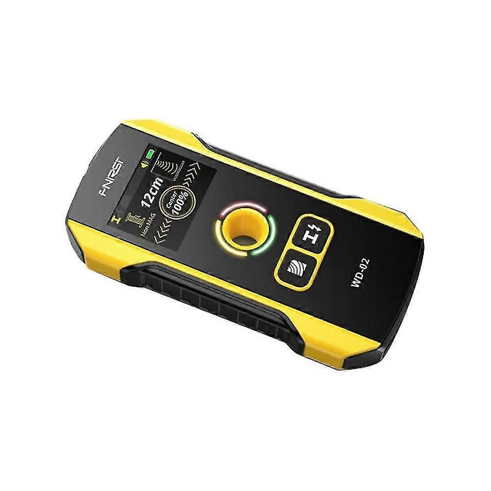 Wd-02 Wall Detector Metal Rebar Detector Display Ac Live Cable Wires Metal Wood Stud Wall Scanner