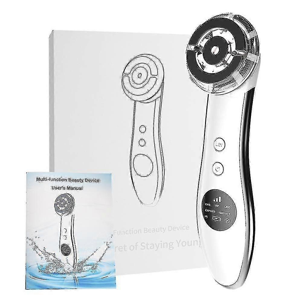 Face Massager Skin Rejuvenation Radio Mesotherapy Led Facial Lifting Beauty Vibration Wrinkle Removal Radio Frequency Skin Care