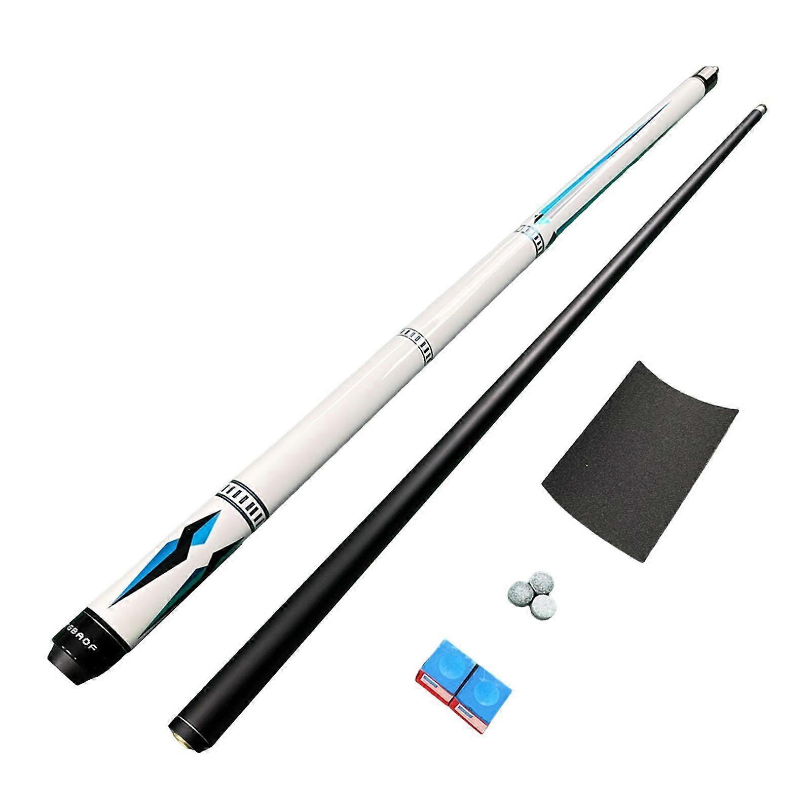 Billiard Cue Sleek Professional 1/2 Split 146cm Pool Cue Billiards Accessory 10mm Tip