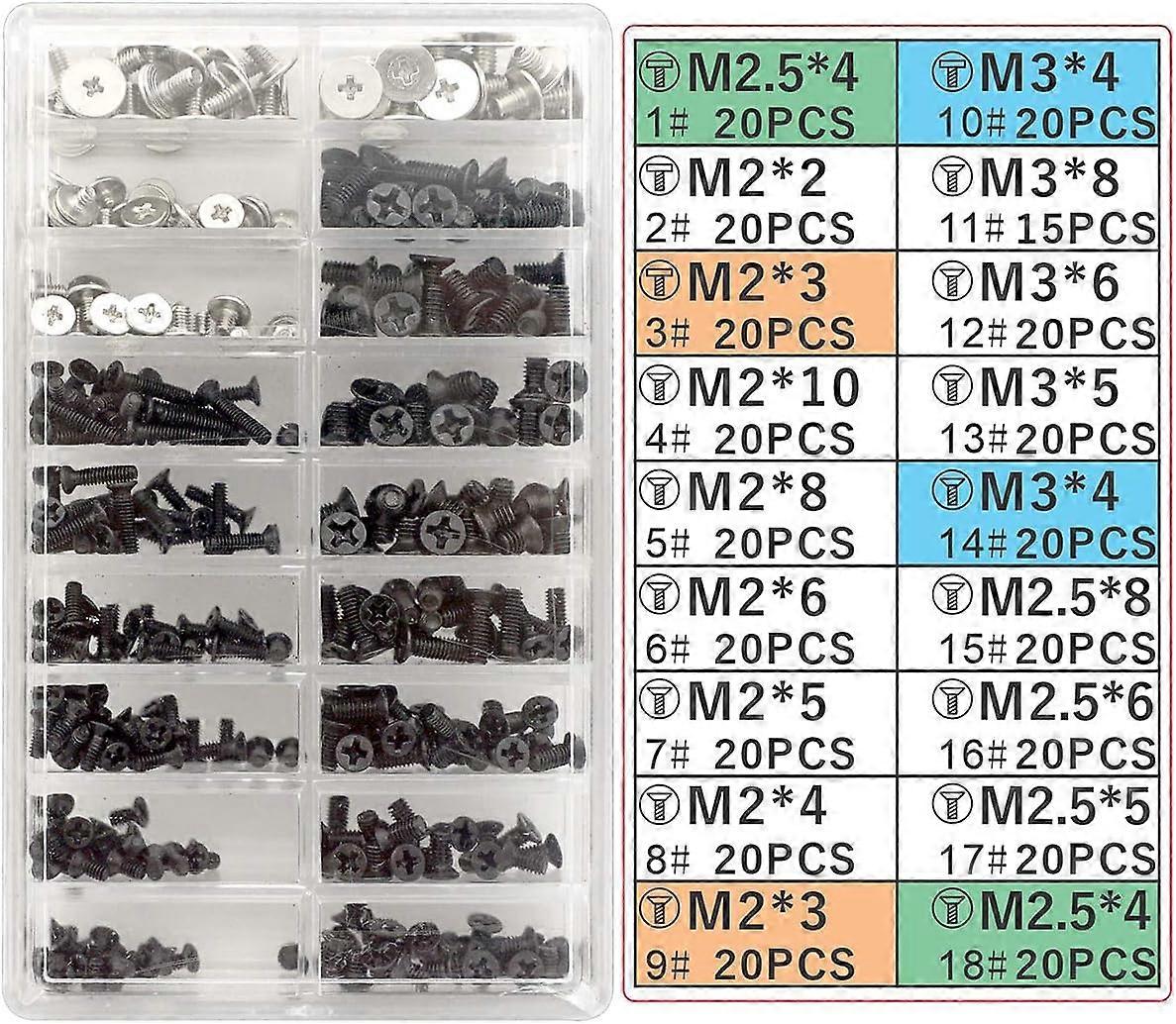 Alloy Steel Computer Screws Kit Storage Box