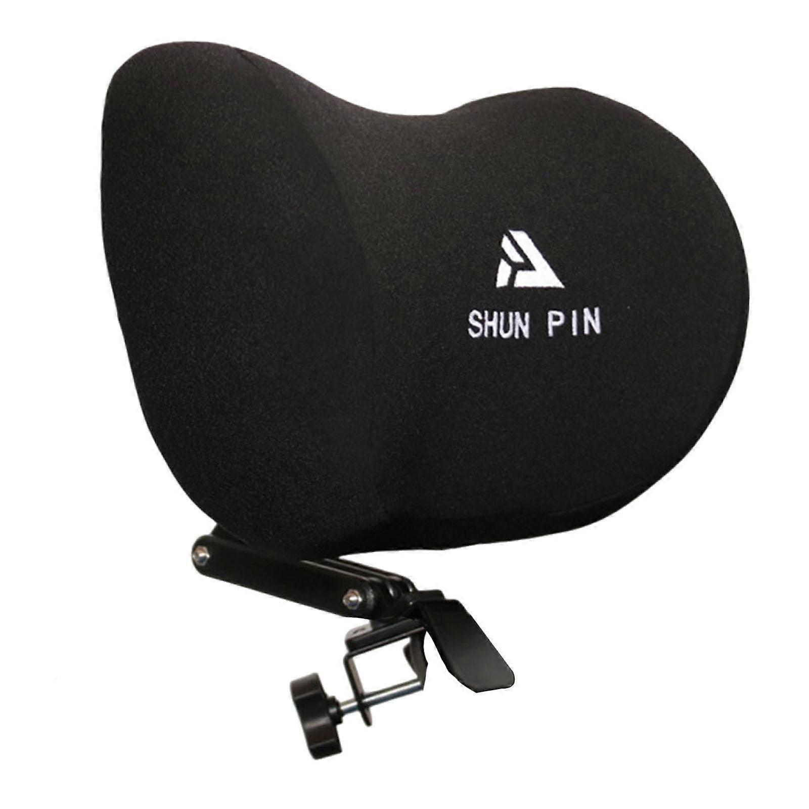 Adjustable Headrest for Office Chair Lumbar Pillow for Apartment Dorm Office Memory Foam