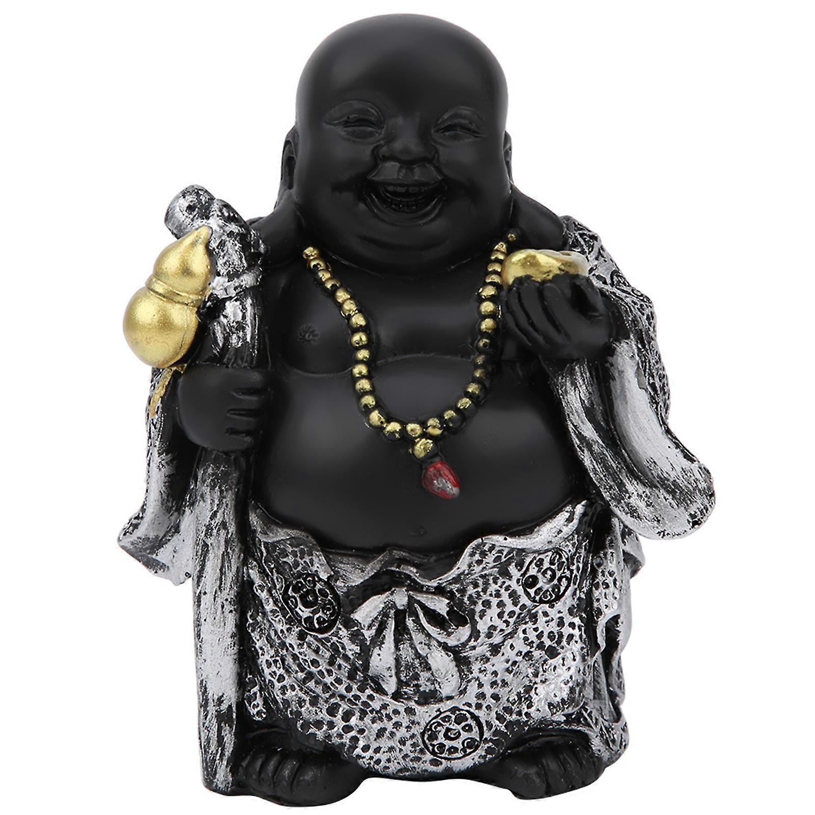 Resin Buddha Statue, Office Desktop Ornament, Buddhist Decor Figurine, Resin Material, Size Options