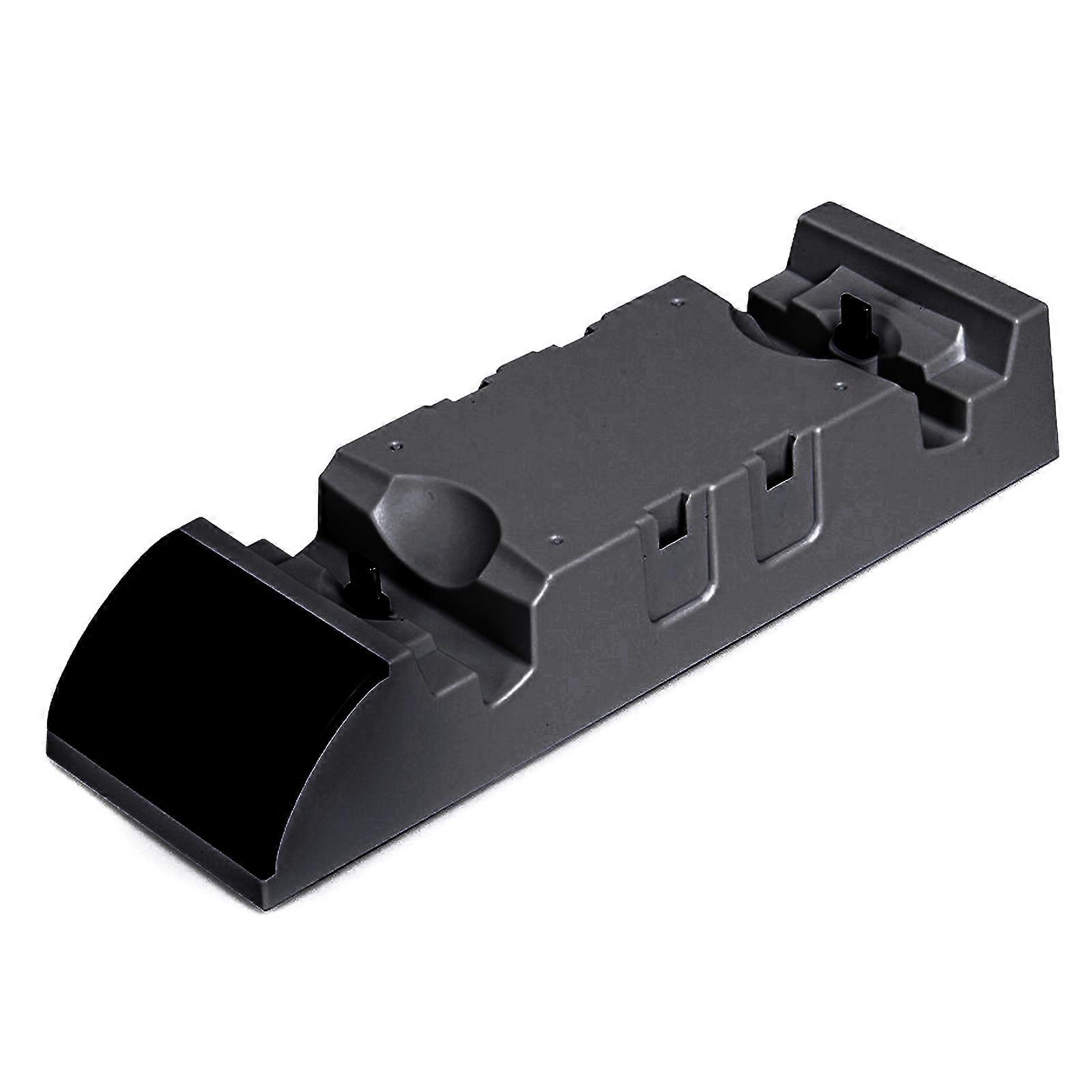 Multifunction Charging Station Dock Base for Controllers with LED Indication Light Space Saving Designing  Black