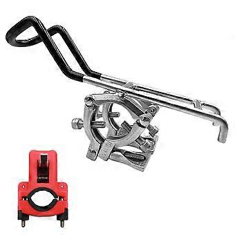 Fishing Rod Rack Boats Fishing Rod Support Holder, Stainless Steel Fishing Rod Holder for Boats Rail Mount with Clamp  Yellow