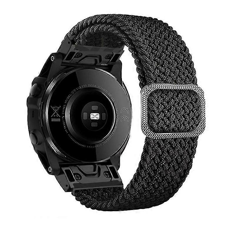 compatible Garmin Fenix 7/Epix/Instinct 2/Approach S62/Fenix 5 Nylon Strap 22mm Smart Watch Band with Buckle