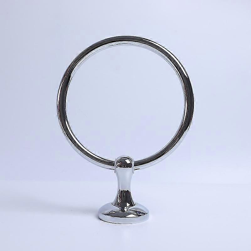 Basics Modern Towel Ring, Chrome