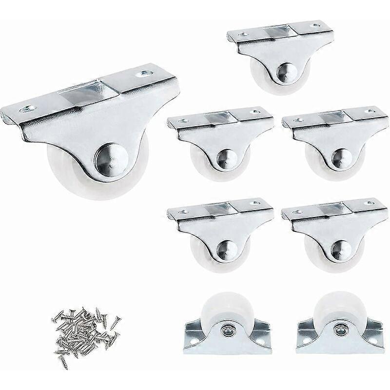 Directional Casters, Fixed Metal Dust Cover, Waterproof and Rust-proof