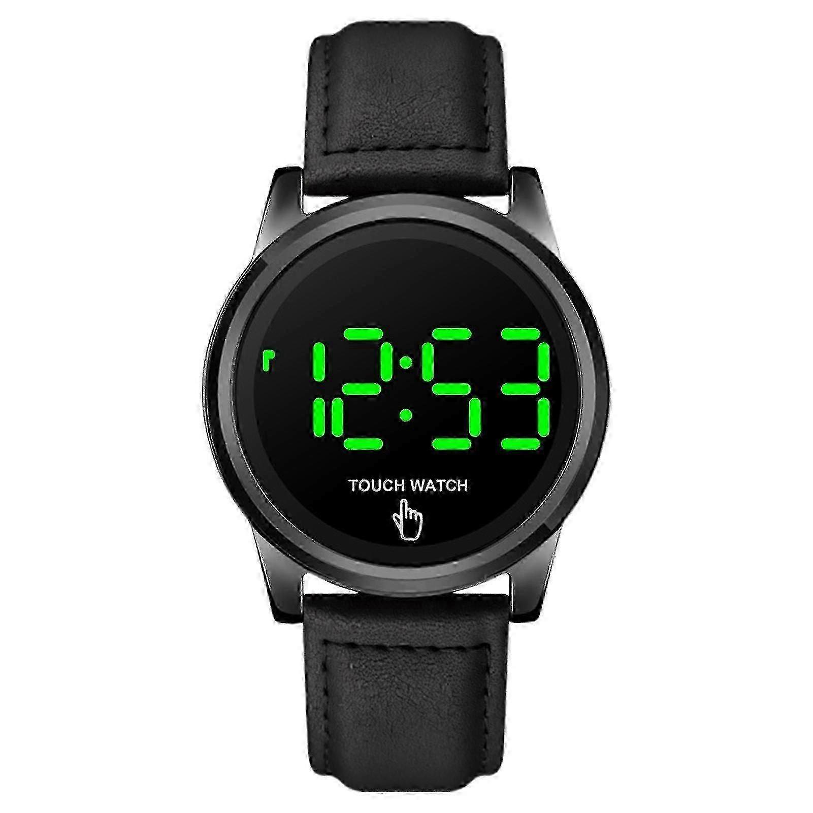 Mode Led Montres Numériques Hommes TouchAnt Écran Profond Imperméable à l’Eau Montre de Sport