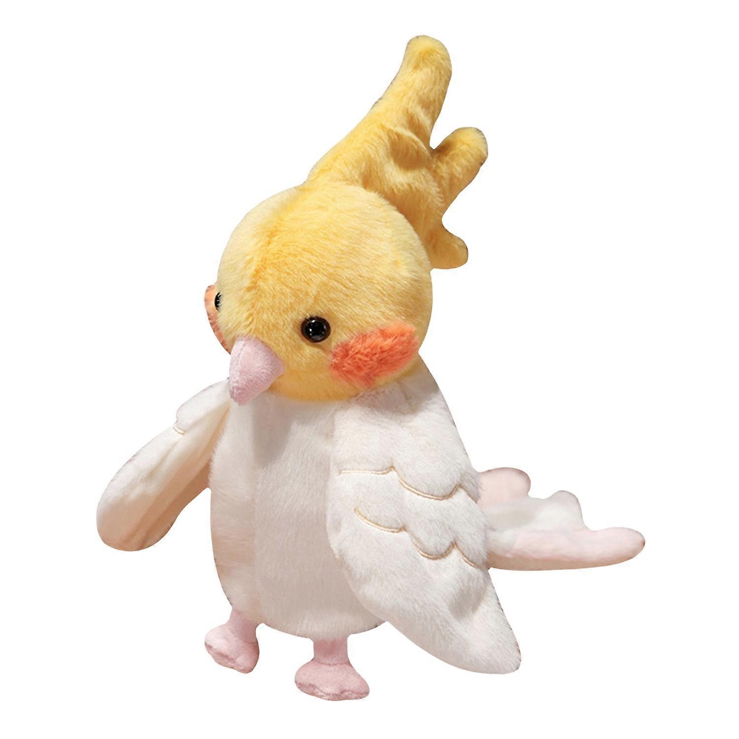 Parrot Hand Puppet for Kids Plush Animal Puppets for Role Play And Teaching Colorful Stuffed Toy