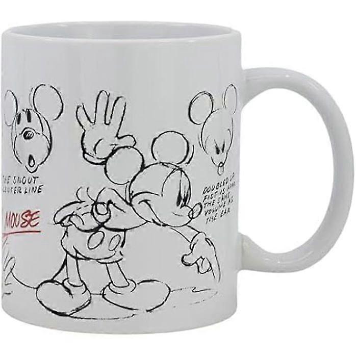Keramikbecher - STOR - Mickey Mouse - 325 ml - Wiederverwendbar - BPA-frei