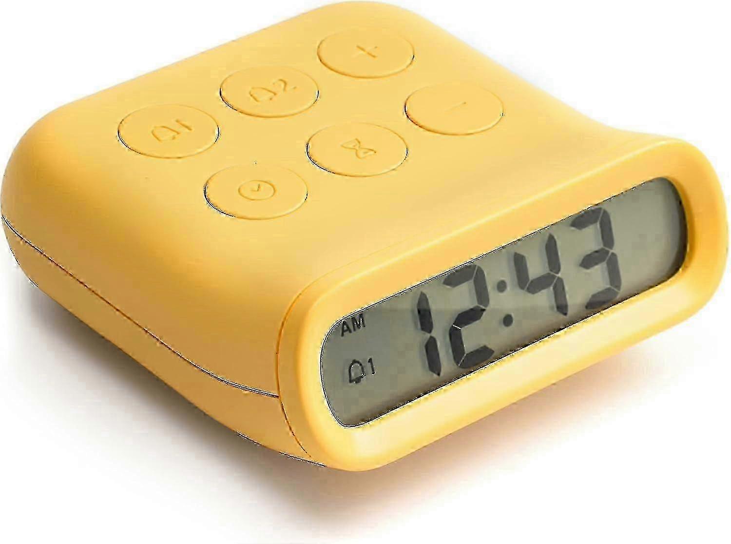 Digital Alarm Clock With Snooze,led Clock With Countdown Function, Gentle Night Vision Function, Adjustable Alarm Volume,smart Digital Clock For Bedro