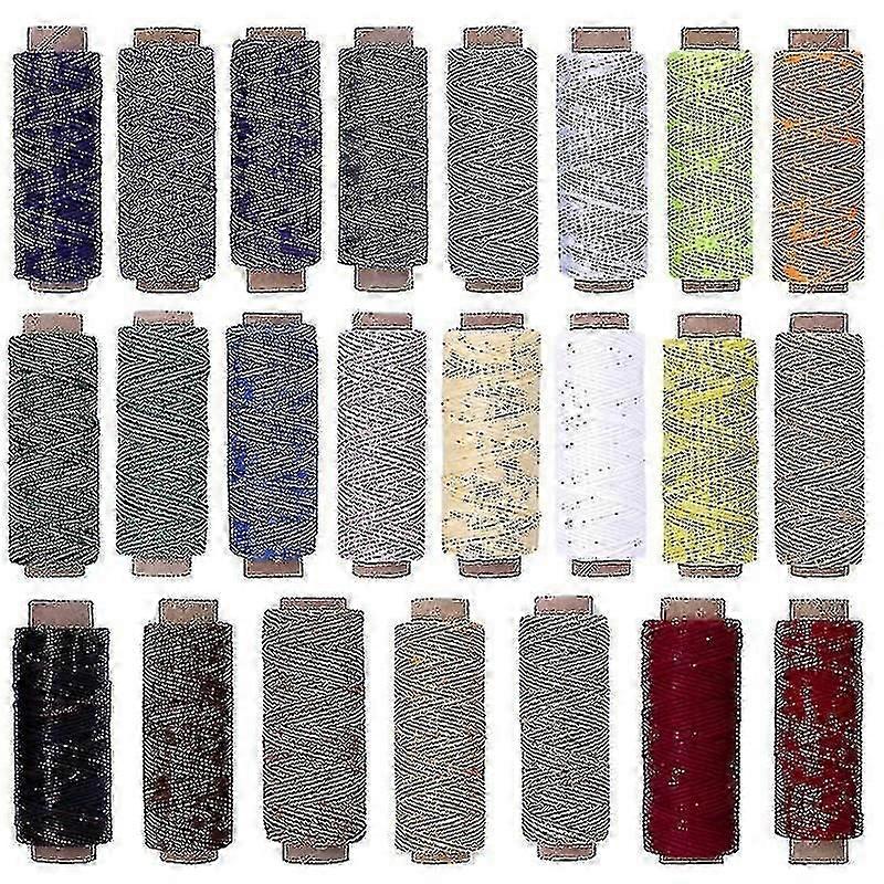 Colors Waxed Thread Leather Sewing Thread,hand Stitching Thread For Hand Sewing Leather And Bookbinding