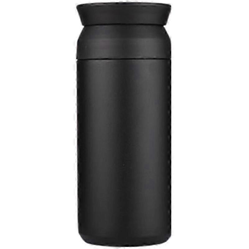 350ML Tasse Vide Flacon En Acier Inoxydable Tasse Bouteille Double Paroi Thermique Tasse À Café Voyage Gobelet-Bla