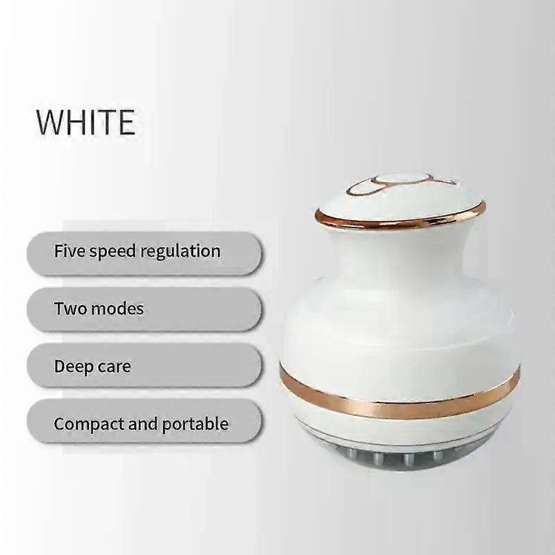 Electric Head Massager Wireless Scalp Massage Promote Hair Growth Kneading Vibration Deep Tissue Relax Body Health Care Tool