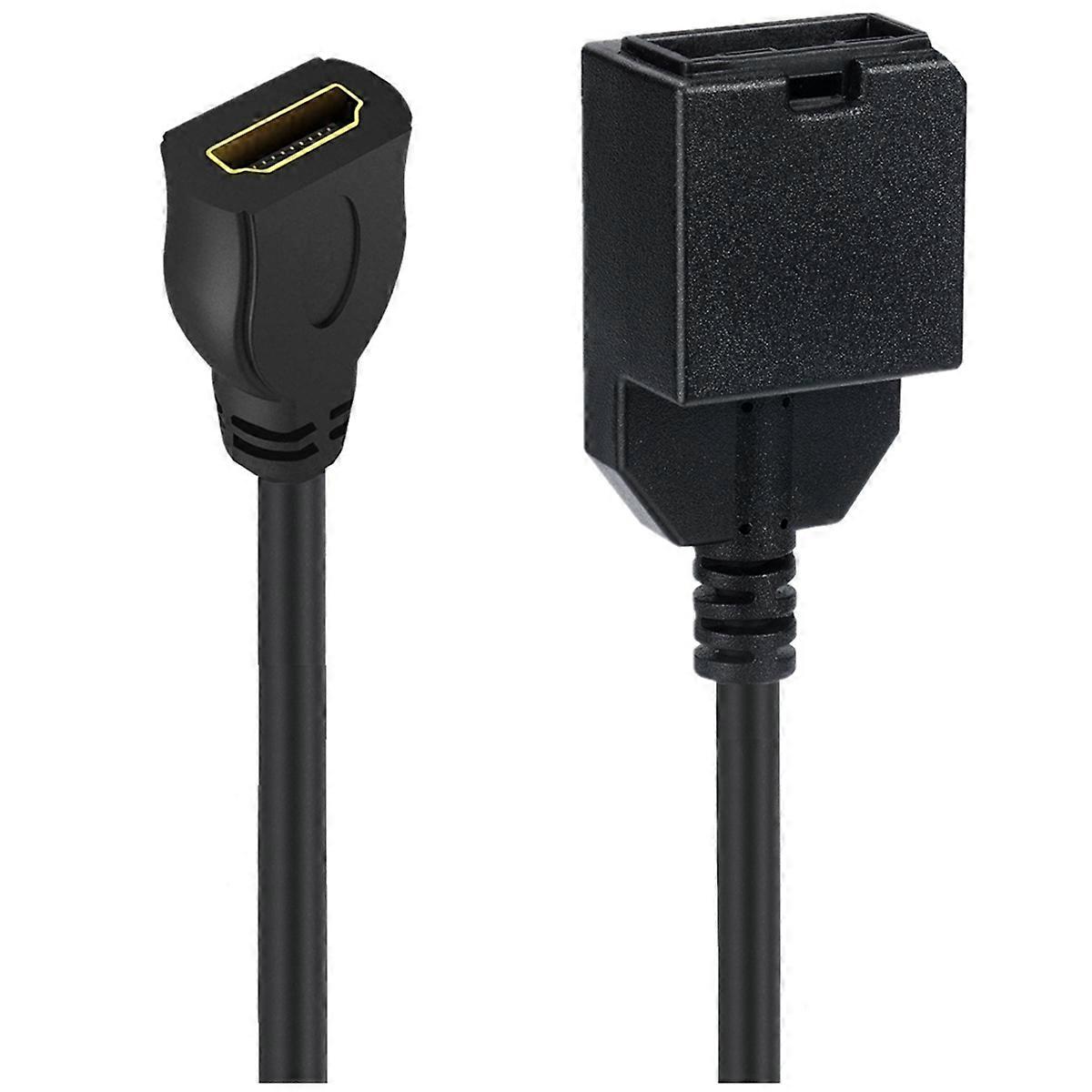 -compatible 1.4 Type-E Female to Type A Female Audio Cable B