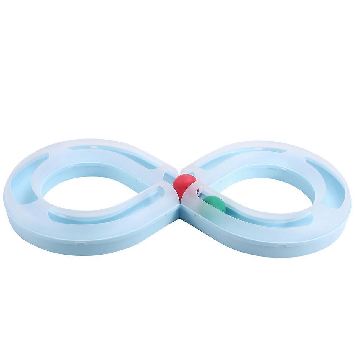 Household Cat Toy Turntable Cat Teasing Small Pet Turntable White
