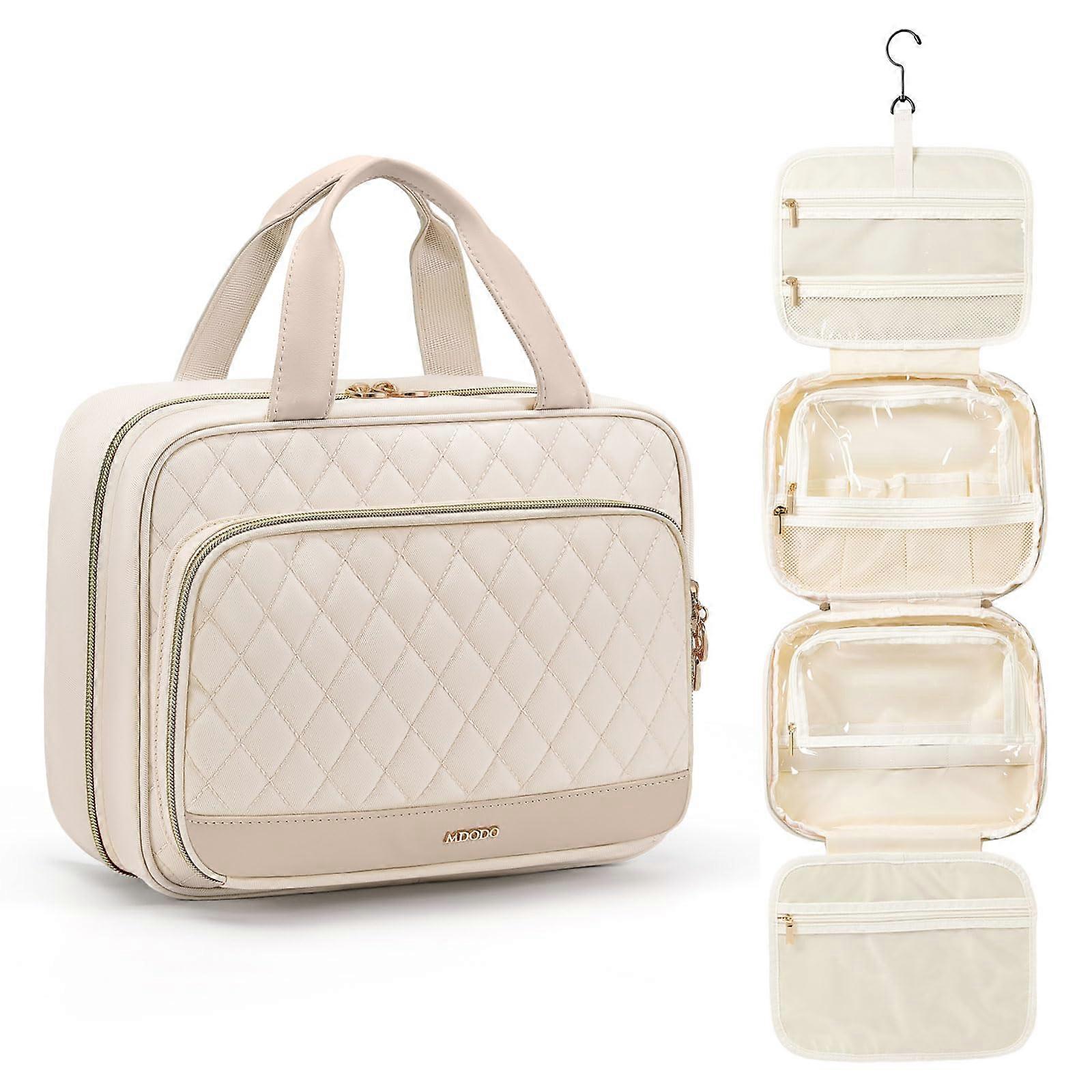 Hanging Toiletry Bag for Travel - Waterproof, Large Capacity, Organizer with Multiple Compartments, Compact Design