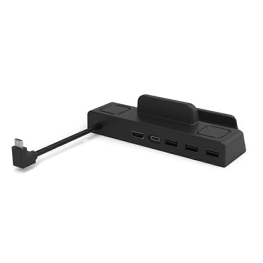 Game Console Dock Docking Station Type-C Hub Holder for Steamdeck Console