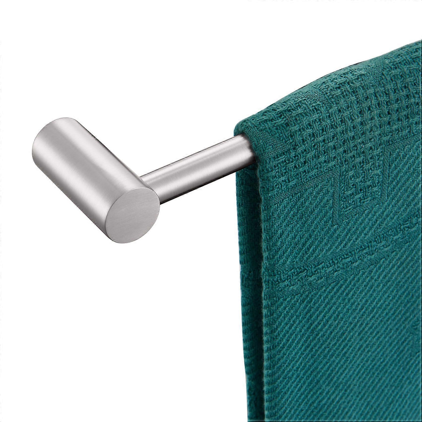 32-inch bathroom wall-mounted brushed nickel towel bar