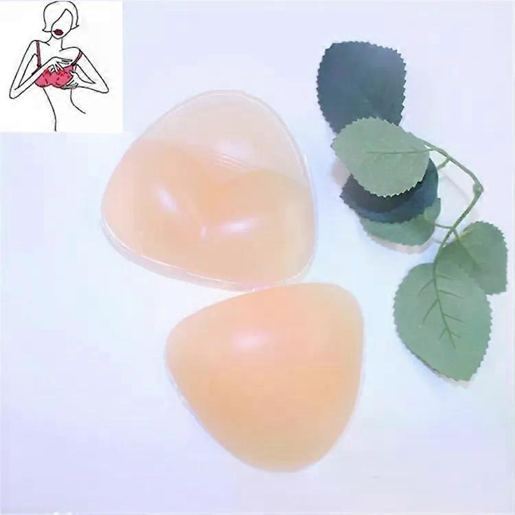 Silicone Triangle Chest Pads-Cute Enlarged Bikini Inserts by Complexion