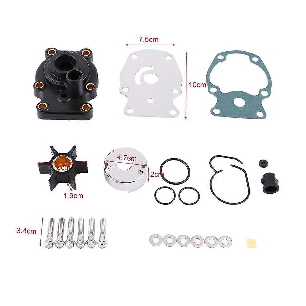 ジョンソン エビンルード 20/25/30/35hp 船外機用ウォーターポンプ修理インペラーキット 1セット 393630