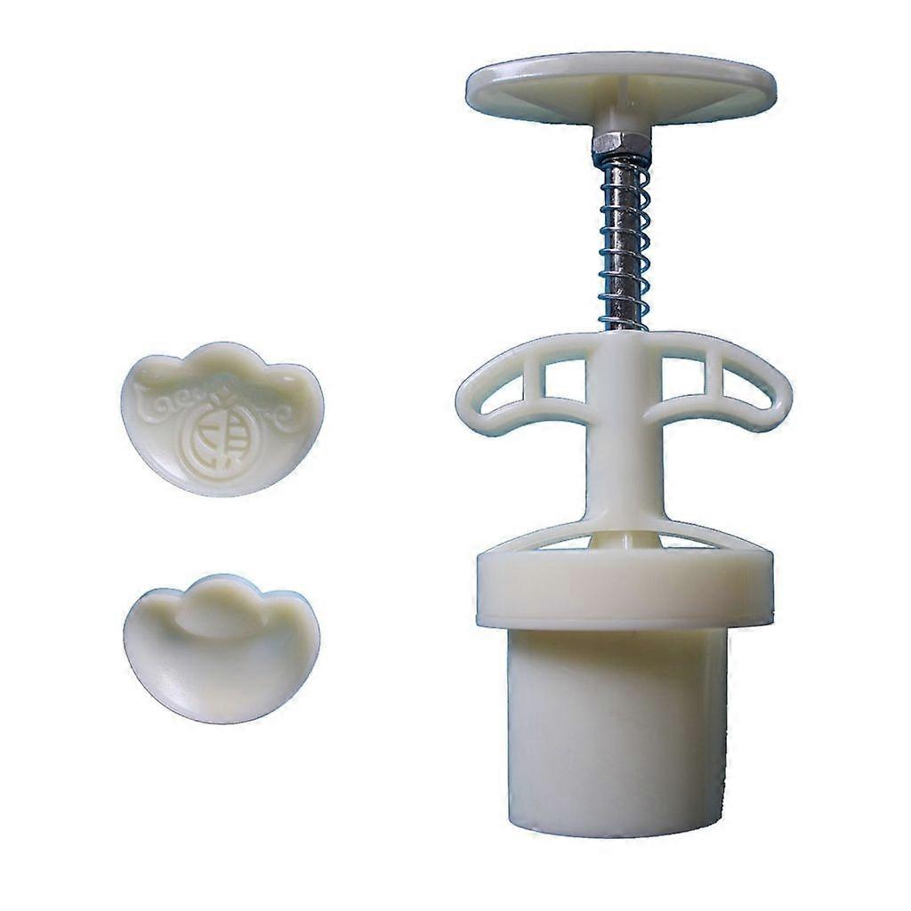 Mooncakes Mold Cookie Stamp Hand Pressed Pastries Mold ABS Dessert Making Tool