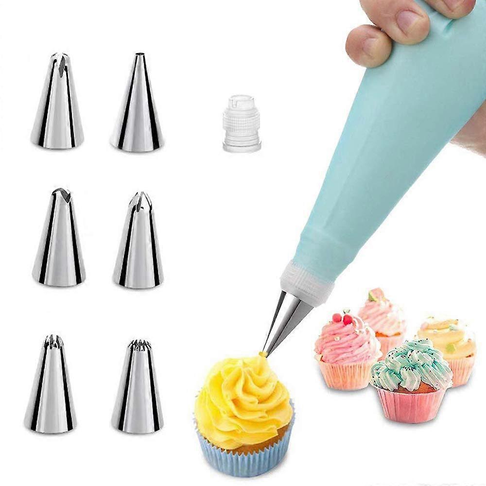Squeezing Bags Set with Cake Decoration Tools, Cooking Materials, Cake Bag, and Cupcake Glazing Tips