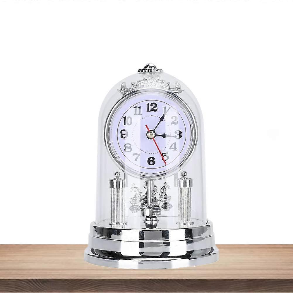 Silent Table Clock European Vintage Table Clock Decorative Table Clock Living Room Decor