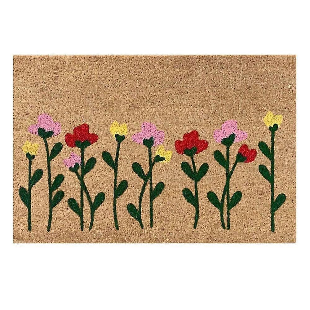 Low-Profile Eco-Friendly Non-Slip Coir Doormat