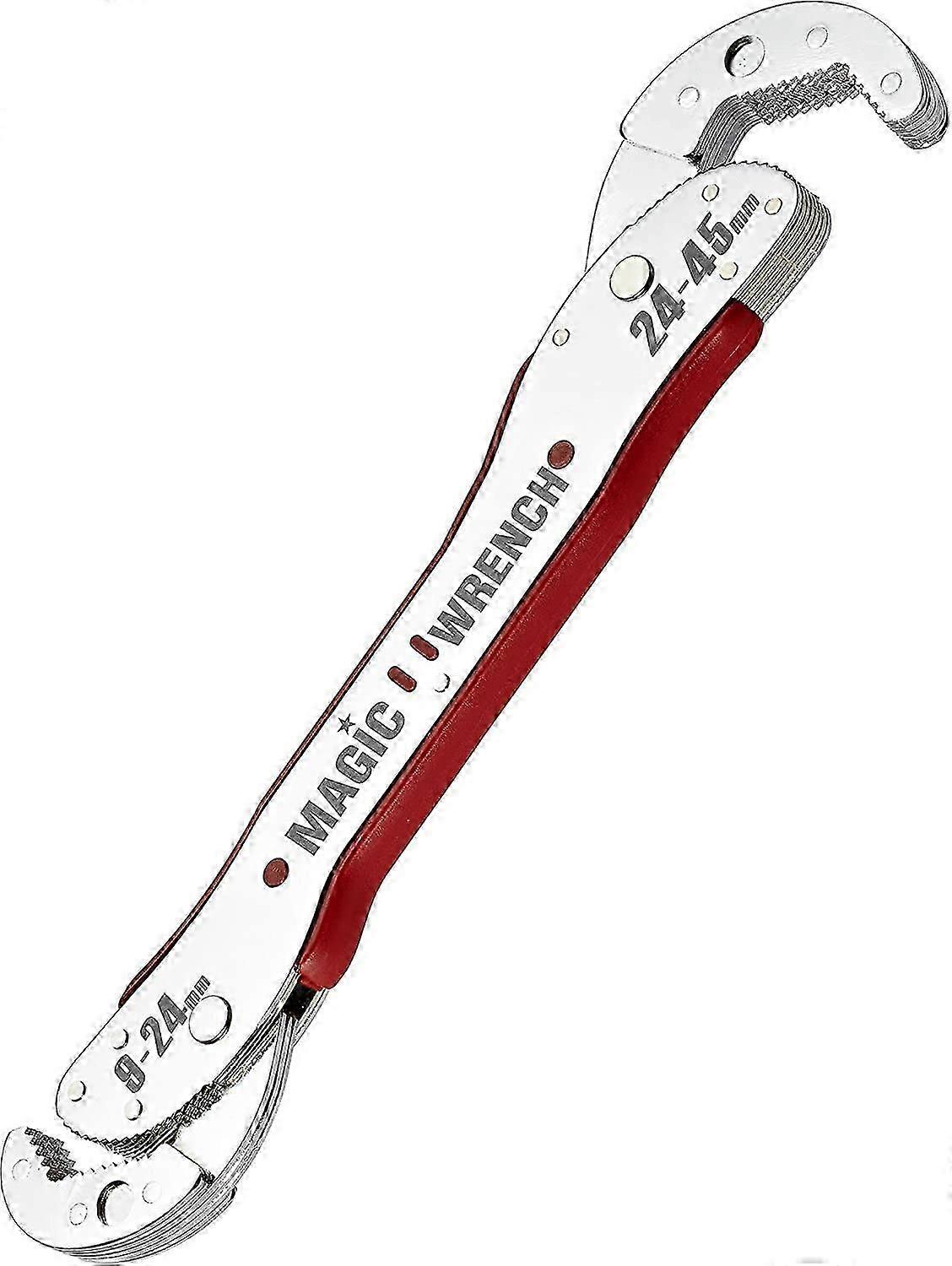 Multi-Function Magic Wrench Universal Adjustable auto-ratcheting Works as Reversible Ratchet pop Socket