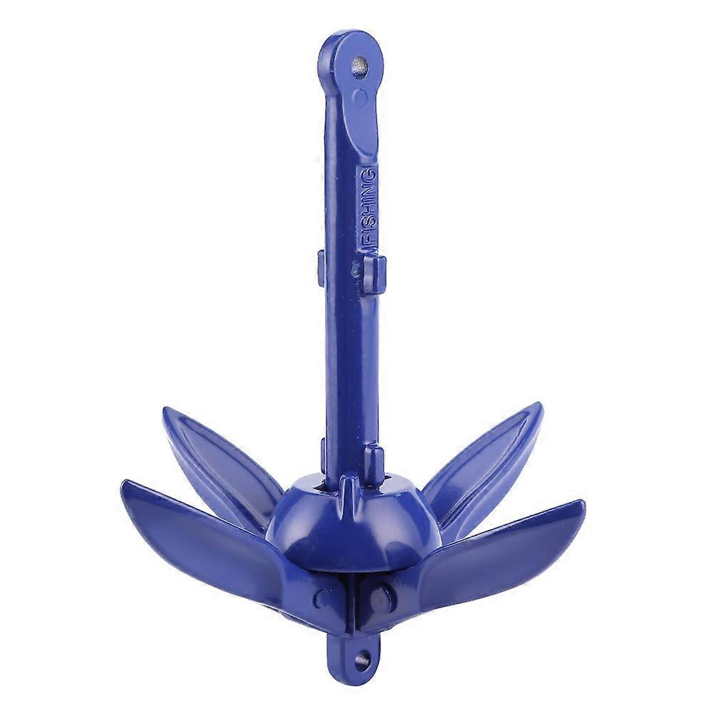 Boat Anchor, Foldable Anchor Aluminum Alloy Grapnels Docking Hardware for Marine Yacht Kayak Canoes