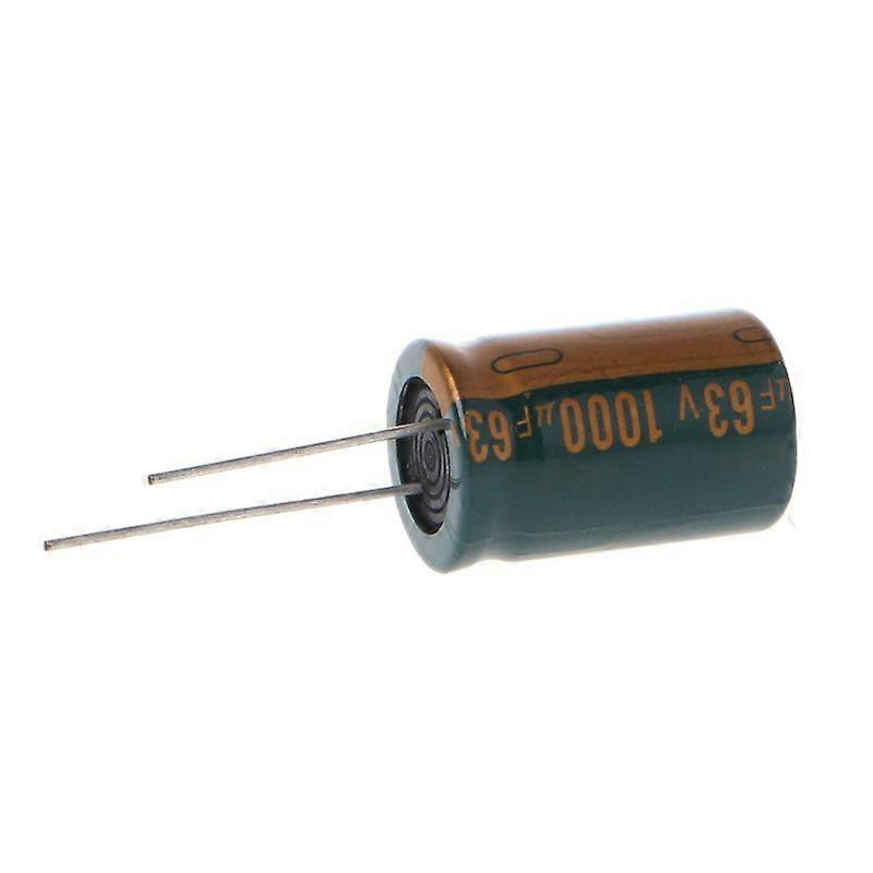 63V 1000uF Capacitance Electrolytic Radial Capacitor High Frequency Low ESR