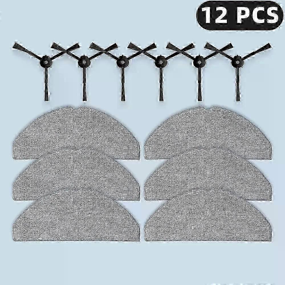 Applies to For ( TP-Link Tapo RV30 Max Plus / RV20 Max Plus ) Spare Parts Filter Side Brush Mop Cloth Dust Bag Accessories