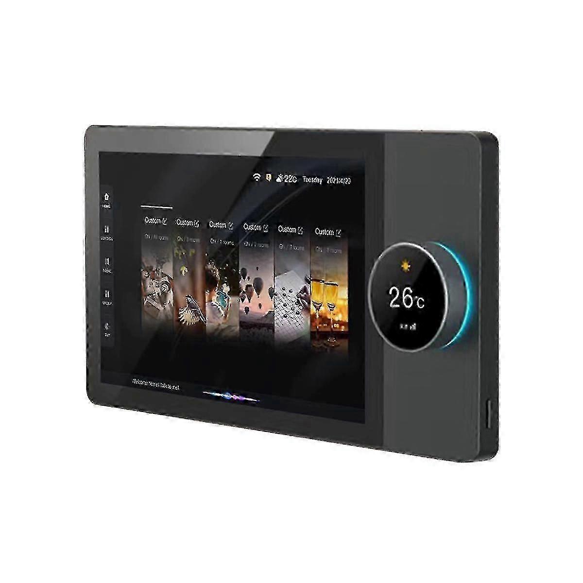 Smart Home Tuya Zigbee Control Panel 8inch Screen Zigbee Gateway Built-in Smart Life For Google Hom