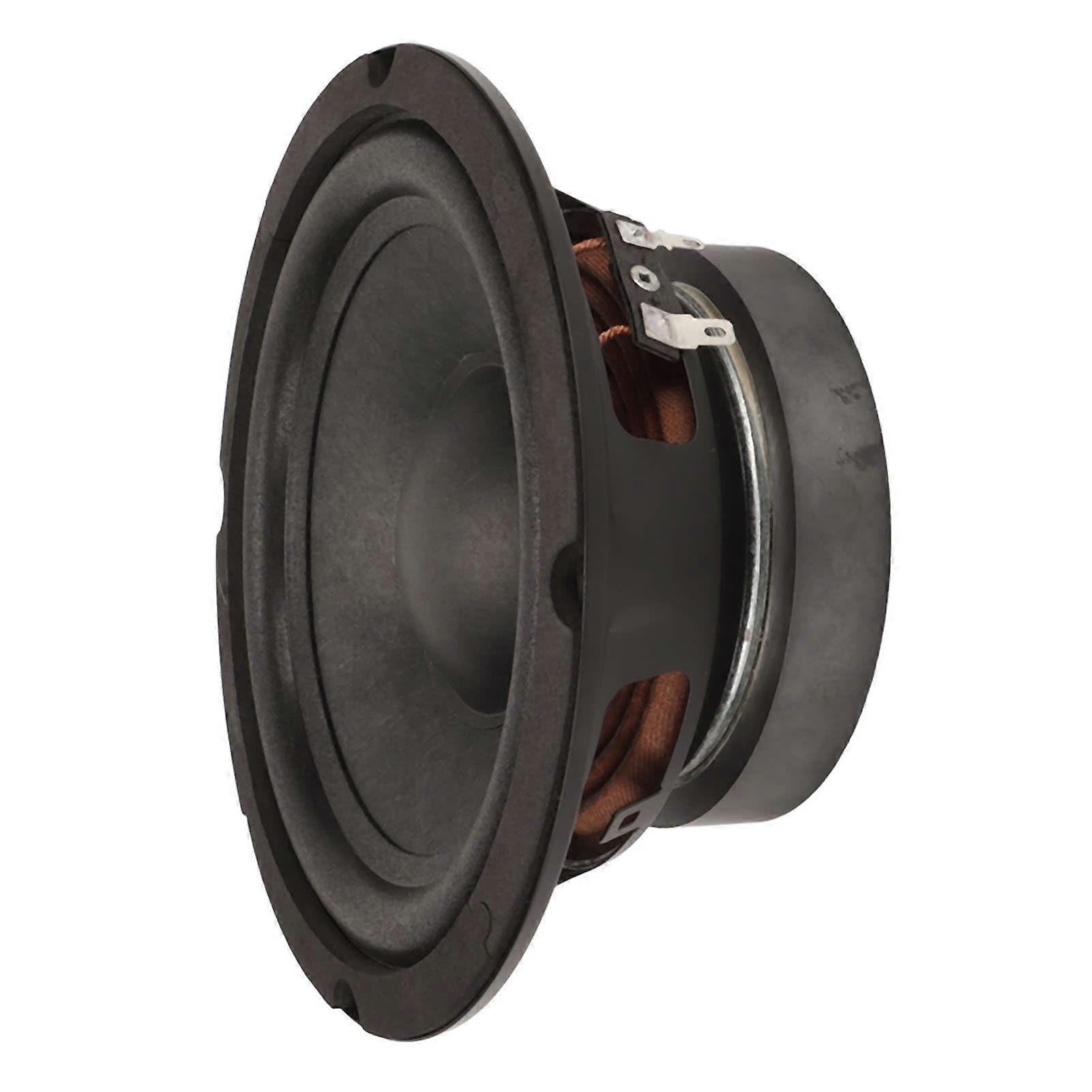 6.5 Inch Woofer Full Range Speaker DIY Home 6.5 Inch Woofer with Tweeter Speaker Small Size and Light Weight 80W