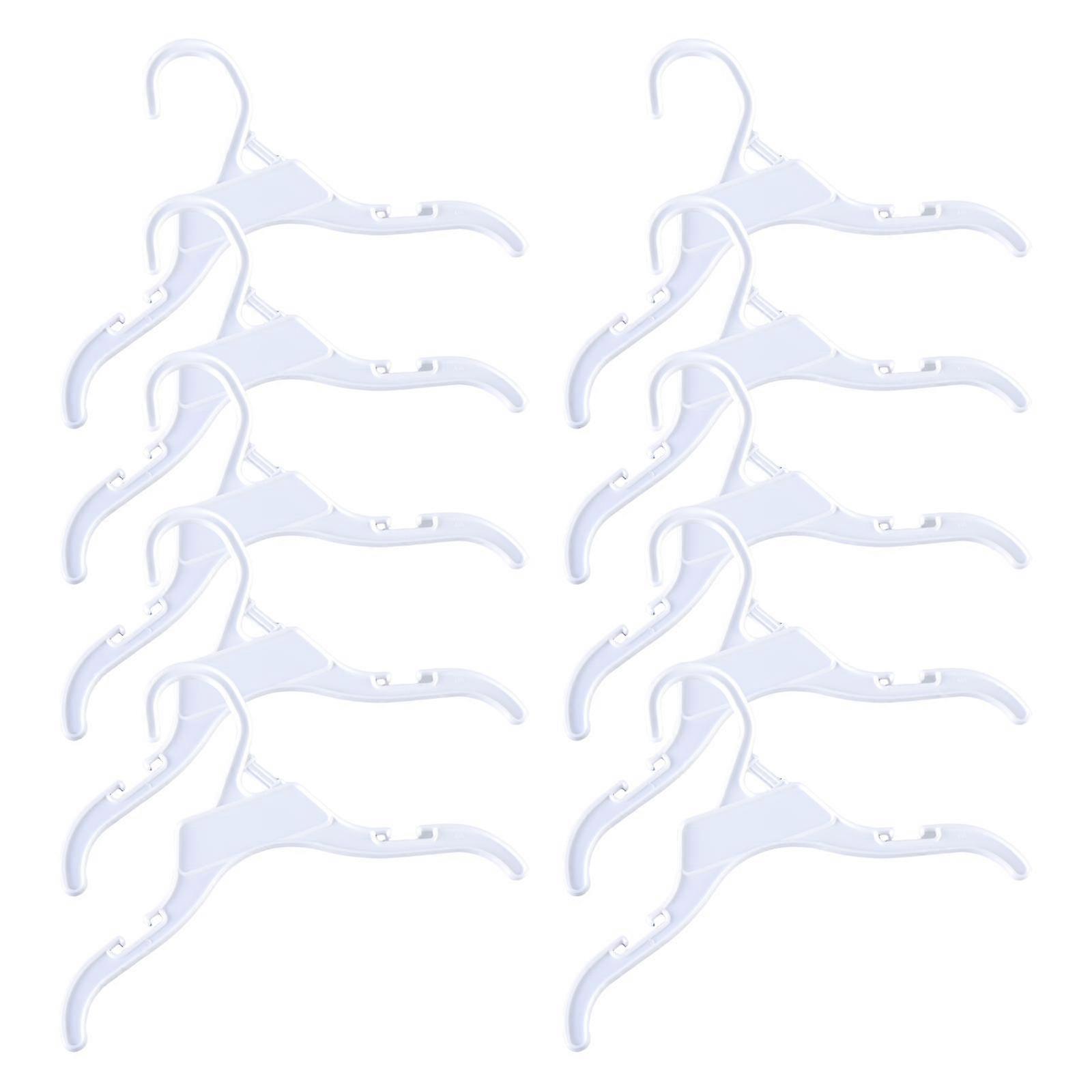 10 stycken galgar för husdjurskläder, plastgalgar för hundkläder, hängare för att organisera husdjurskläder, kläder och kläder, för hemmabruk