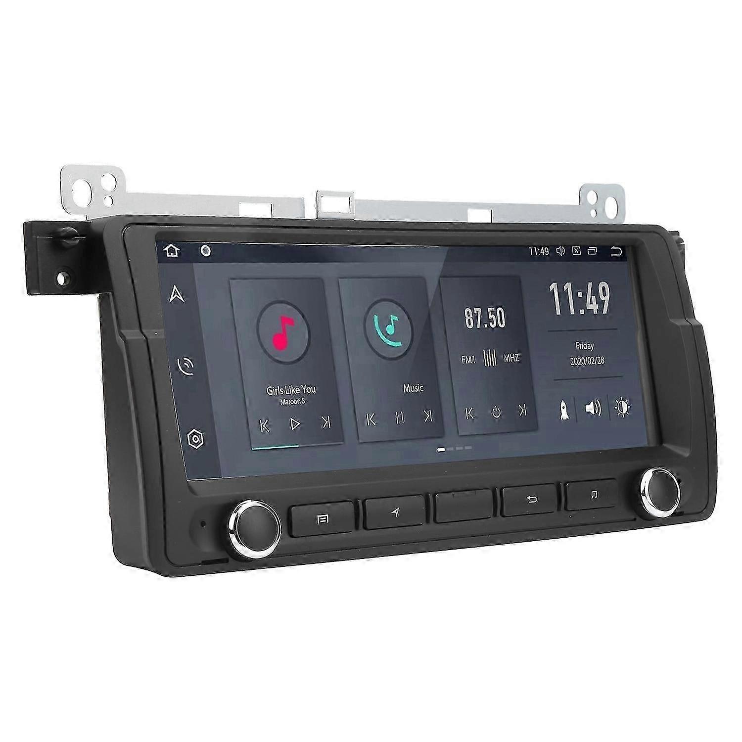 8.8In Car Gps Navigation Bluetooth With Steering Control Function For Android 10.0 Fit For E46(1+32g