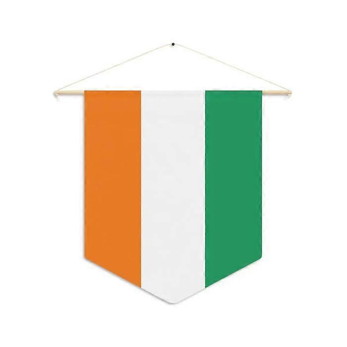 Flag - Ivory Coast - 30 x 45 cm - Polyester - Double-sided printing - Accessories included