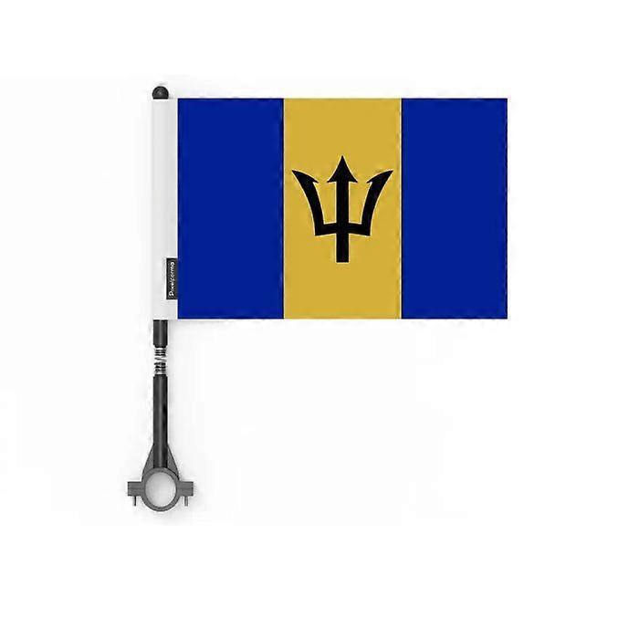 Flag - Barbados - 5 pieces - 14 x 21 cm - Polyester - Double-sided print