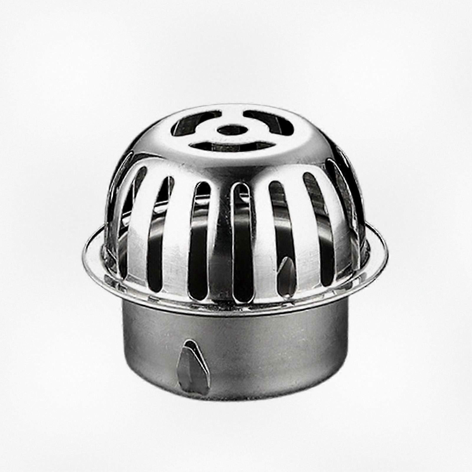 Stainless Steel Gutter Guard Strainer for Sink, Anti-Clogging Debris Stopper Fittings for Roof Drain Pipe-Compatible with Certain Brands